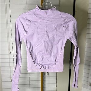 FP Movement by Free People Lavender Long Sleeve Top